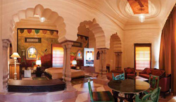 An inside view of Anjolie Mahal,
